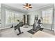 Exercise room filled with exercise equipment and featuring lots of natural light at 1626 Bull Creek Ln, Charleston, SC 29414