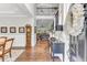 Elegant foyer with high ceilings, wood floors, staircase, and stylish furniture at 1626 Bull Creek Ln, Charleston, SC 29414