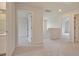 Hallway with views into a bathroom and a bedroom at 197 Belfort Pl, Summerville, SC 29486