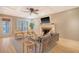 Inviting living room features a fireplace, stylish furniture, and plenty of natural light at 2072 Middleburg Ln, Mount Pleasant, SC 29464