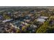 Elevated aerial shot of vibrant condos, complemented by green spaces and convenient parking in a desirable neighborhood at 2200 Belle Isle Ave # 103, Mount Pleasant, SC 29464