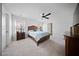 Spacious bedroom with large window views and a comfortable king-size bed at 225 Sedona Dr, Summerville, SC 29486
