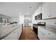 Modern kitchen with granite countertops, stainless steel appliances, and bright cabinetry at 225 Sedona Dr, Summerville, SC 29486