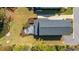 Aerial view of the property with a backyard patio, outdoor seating, and access to the pond at 2322 Dorado Ct, Johns Island, SC 29455