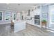 Bright, open kitchen boasts a large island, stainless steel appliances, and ample counter space at 2322 Dorado Ct, Johns Island, SC 29455
