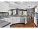 Modern kitchen with granite countertops, stainless steel appliances, and ample cabinet space at 2353 Eagle Creek Dr, Charleston, SC 29414