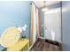 Entryway showcasing a stylish table, hardwood floors, decorative vase, and a welcoming ambiance at 2431 Thoreau Ln, Charleston, SC 29406