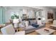 Open-concept living space with kitchen, dining area, and living room at 2501 Clear Marsh Rd, Seabrook Island, SC 29455