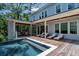 Stunning backyard pool and patio area, perfect for entertaining and relaxing outdoors at 2501 Clear Marsh Rd, Seabrook Island, SC 29455