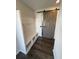 Mudroom-style entryway with shiplap, bench, and storage; features sliding barn door at 280 Godwit Dr, Summerville, SC 29486