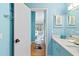 Bathroom featuring a vanity and access to the main bedroom at 3005 Ocean Winds Dr, Seabrook Island, SC 29455