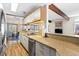 Kitchen showcasing stainless steel appliances and a breakfast bar for casual dining at 3005 Ocean Winds Dr, Seabrook Island, SC 29455