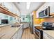 Bright kitchen featuring stainless steel appliances and modern cabinetry, perfect for cooking and entertaining at 3005 Ocean Winds Dr, Seabrook Island, SC 29455