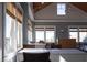 Beautifully decorated restaurant with vaulted ceiling, window shades, and lots of natural light at 3005 Ocean Winds Dr, Seabrook Island, SC 29455