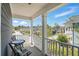 Inviting balcony with seating area offering neighborhood views at 3020 Plumier Pl, Charleston, SC 29414
