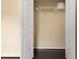 Bright bedroom closet featuring neutral walls, hanging racks, and wire shelving at 3025 Lazarette Ln, Charleston, SC 29414