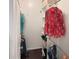 Walk-in closet featuring custom shelving and rod for ample storage at 3025 Lazarette Ln, Charleston, SC 29414