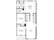 Second floor plan showcasing bedroom layouts, including the primary suite, walk-in closets and a spacious loft area at 396 Claret Cup Way, Charleston, SC 29414