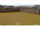 Fenced-in backyard with level lawn at 413 Cedarview Rd, Summerville, SC 29486