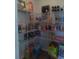 Walk-in pantry with shelving containing many food items and beverages at 413 Cedarview Rd, Summerville, SC 29486