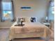 Comfortable bedroom with soft bedding, bright windows and ocean artwork at 609 Sienna Way, Summerville, SC 29486