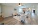 Spacious living room with modern flooring, ample natural light and open concept design at 609 Sienna Way, Summerville, SC 29486