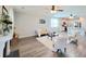 Charming living area featuring hardwood floors, neutral colors and an inviting fireplace at 609 Sienna Way, Summerville, SC 29486
