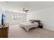 Spacious primary bedroom with lots of room for a bed, dresser and side tables at 686 Redbud Ln, Summerville, SC 29486