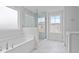 Bright bathroom features a soaking tub and walk-in glass shower at 752 Maynard Ln, Summerville, SC 29486