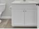 Clean bathroom with a sink and toilet at 85 Arrowwood Way, Summerville, SC 29485