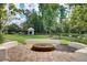 Serene common area with a stone fountain and seating for relaxation and socializing at 85 Arrowwood Way, Summerville, SC 29485