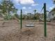 A community playground has swings, slides, and climbing equipment at 85 Arrowwood Way, Summerville, SC 29485