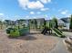 A playground features slides, ramps, and a swing at 85 Arrowwood Way, Summerville, SC 29485