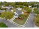Charming home with well-maintained landscaping, an attached two car garage and a fenced-in backyard at 9400 Divot Ln, Summerville, SC 29485
