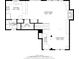 Floor plan of home featuring kitchen, living room, dining area, bathroom, laundry, and foyer at 9400 Divot Ln, Summerville, SC 29485