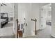 A bright hallway with views into multiple rooms, showcasing the home's open layout at 9400 Divot Ln, Summerville, SC 29485