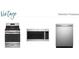 Vintage kitchen showcasing stainless steel range, microwave, and dishwasher at 945 Dusk Dr, Summerville, SC 29486