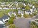Picturesque aerial view of a Gathering-friendly neighborhood, highlighting a home's prime location and curb appeal at 9684 Pebble Creek Blvd, Summerville, SC 29485