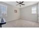 Spacious bedroom with natural light and neutral carpet at 106 Wood Sage Run, Summerville, SC 29485