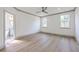 Spacious main bedroom with a ceiling fan and natural light, creating a peaceful retreat at 153 Mitch Ln, Holly Hill, SC 29059