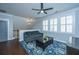 Upstairs living space featuring hardwood floors, neutral color scheme, and lots of light at 1543 Watoga Way, Mount Pleasant, SC 29466