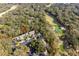 A high-angle view of this property near green spaces and a parking area at 157 High Hammock Villas, Seabrook Island, SC 29455