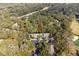 Overhead view shows this property nestled among dense trees with nearby parking at 157 High Hammock Villas, Seabrook Island, SC 29455