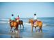 A group of horseback riders are enjoying the beach in this coastal community at 157 High Hammock Villas, Seabrook Island, SC 29455