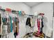 Walk-in closet with ample hanging space and shelving for organized storage at 157 Tuscan Sun St, Summerville, SC 29485