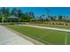 Enjoy outdoor recreation on this well-maintained bocce ball court with shade structures in a lush, green community at 159 Garden Gate Way, Summerville, SC 29486
