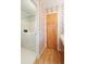 Bathroom showcasing a soaking tub and floral wallpaper at 1636 Pinopolis Rd, Moncks Corner, SC 29461