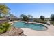 Inviting outdoor pool area with a gazebo, lounge chairs, and scenic views at 1644 Omni Blvd, Mount Pleasant, SC 29466