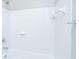 Clean, white tiled tub/shower at 1755 Central Park Rd # 3102, Charleston, SC 29412