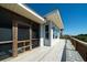 Spacious outdoor deck with ocean views, offering an ideal spot for relaxation and outdoor entertainment at 1908 Palmetto Boulevard Blvd, Edisto Island, SC 29438